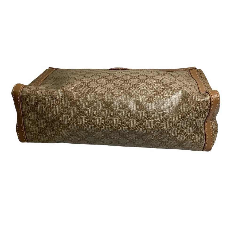 Celine Macadam Brown Monogram Clutch Vintage - Picture 8 of 15